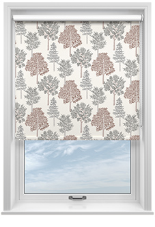Coppice, Ginger - Twist&Fit Roller Blind